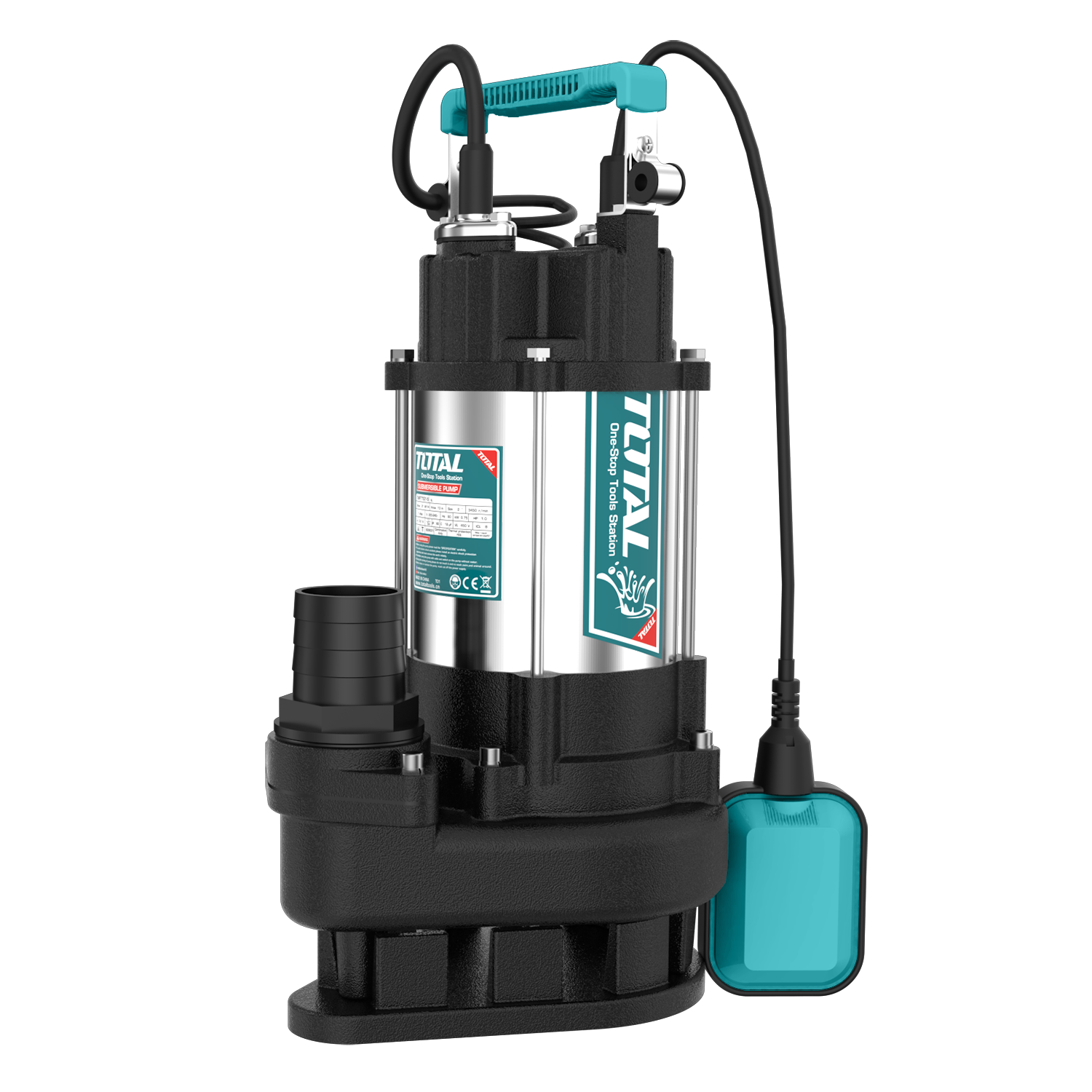 TOTAL - Pompa submersibila - apa murdara - 750W ne